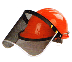 Wire-mesh Face visor